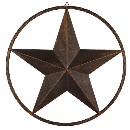 Rustic Metal Decor 31.5" Metal Star Vintage Barn Star Antique Original Wrought Iron
