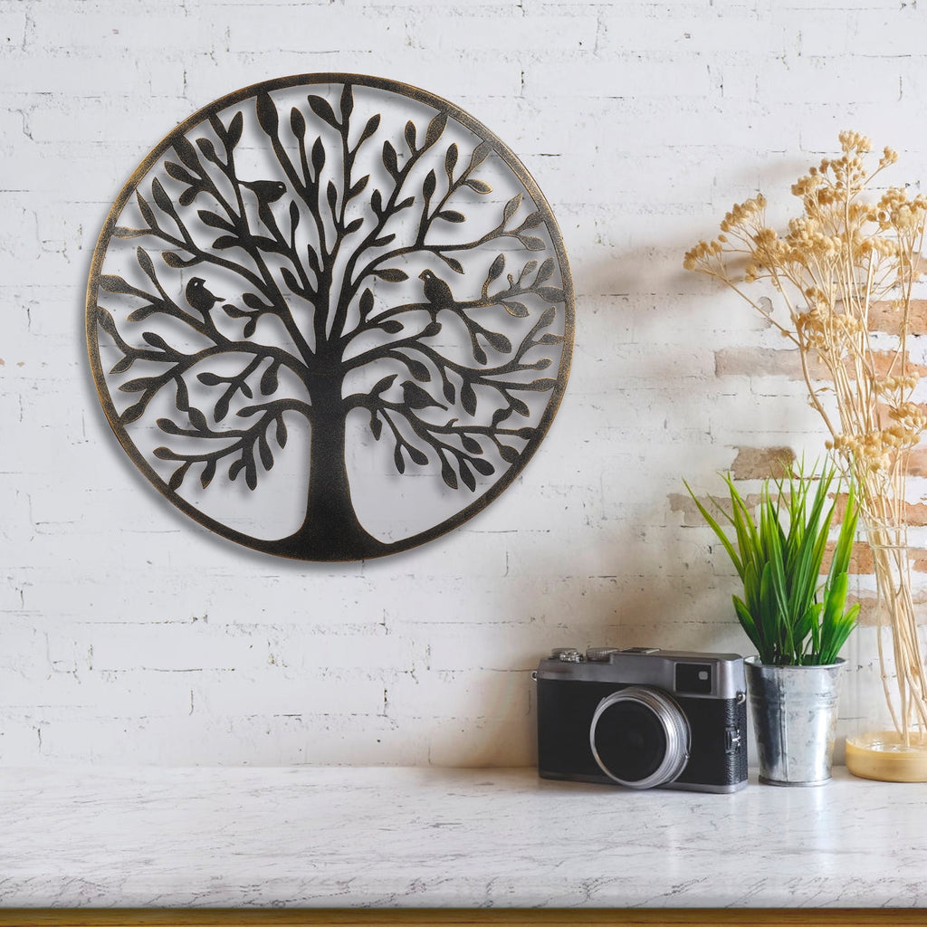 Rustic Metal Decor Metal Wall Art - Tree of Life - Family Tree Metal Wall Decor Home