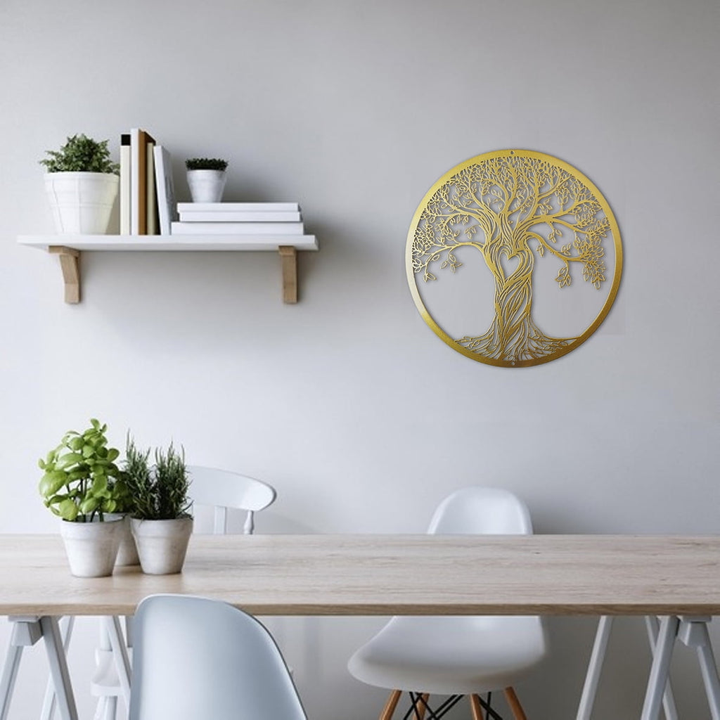 Rustic Metal Decor Metal Wall Decor, Tree Art Wall Sculpture, Metal Wall Art Hanging