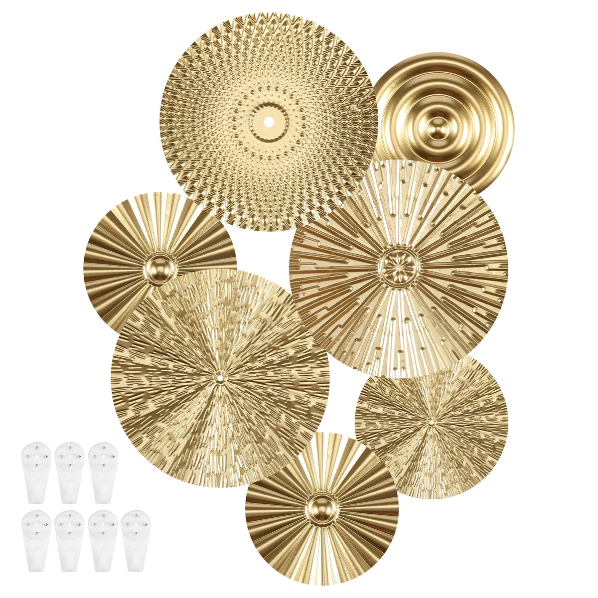 Rustic Metal Decor Metal Plate Wall Decor Art Minimalist Gold Wall Decoration Hangable