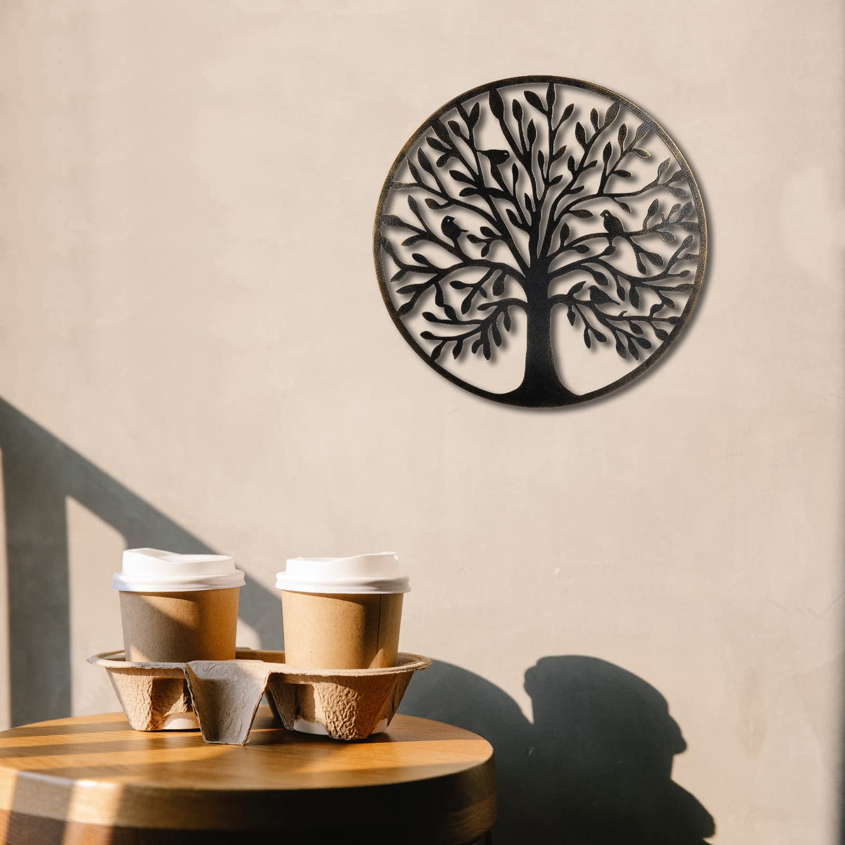 Rustic Metal Decor Metal Wall Art - Tree of Life - Family Tree Metal Wall Decor Home