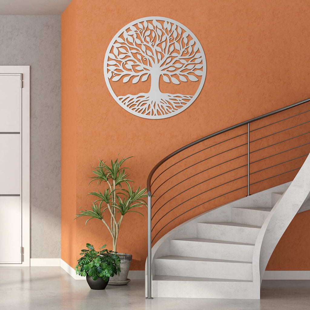 Rustic Metal Decor Tree of Life Home Decor, Metal Wall Art, Indoor Outdoor Decorations