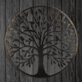 Rustic Metal Decor Metal Wall Art - Tree of Life - Family Tree Metal Wall Decor Home