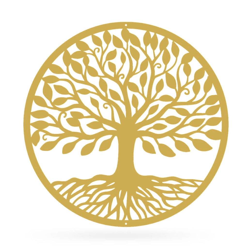 Rustic Metal Decor Tree of Life Home Decor, Metal Wall Art, Indoor Outdoor Decorations